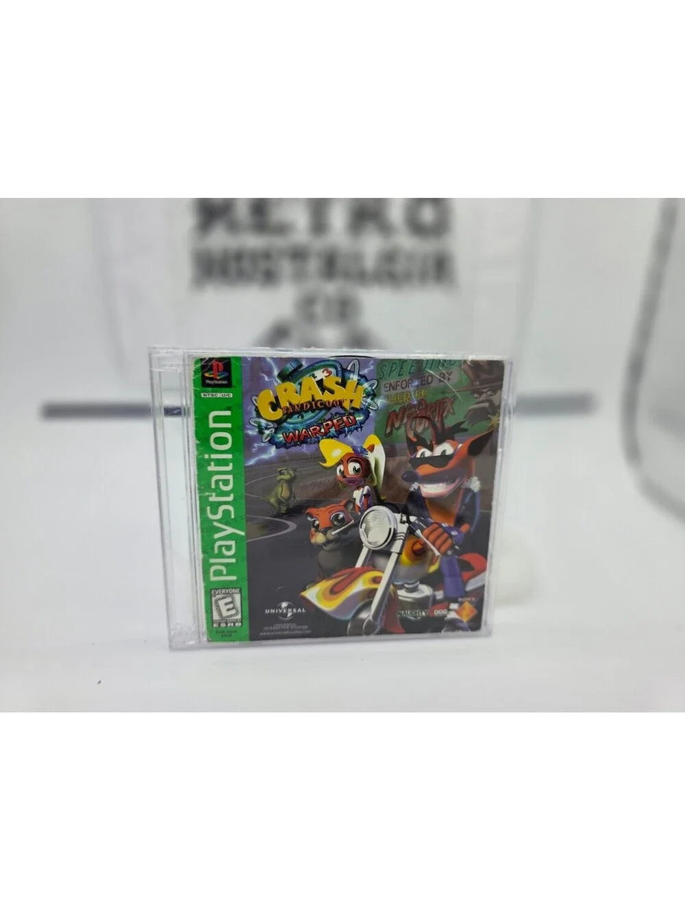 Crash Bandicoot Warped [Greatest Hits] No back cover